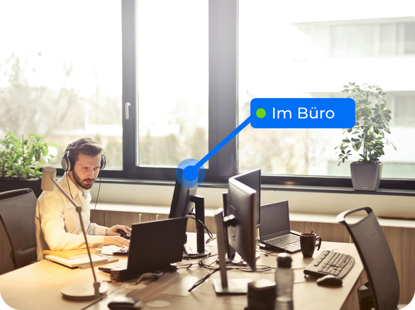 Büroanwesenheit-Einblicke