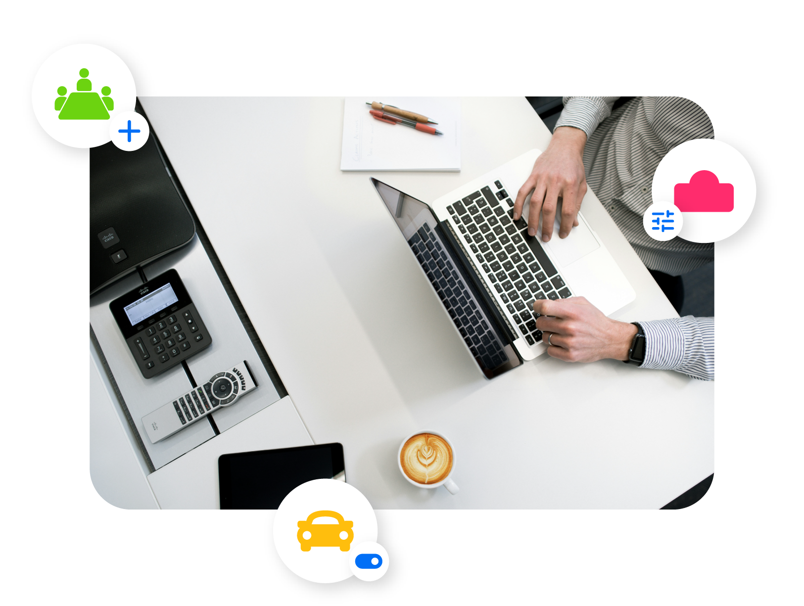 Verwaltung für Ihr Arbeitsplatz Management
