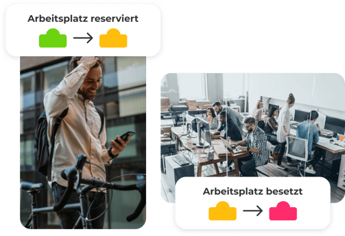 Zwei Klicks und gebucht