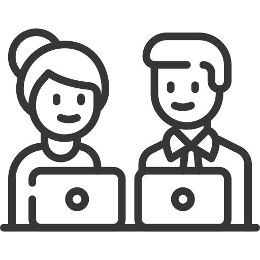 Mit Kollegen koordinieren